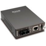 DMC-300SC/E D-Link DMC-300SC Media Converter 1 x RJ-45 , 1 x SC Duplex 10/100Base-TX, 100Base-FX (Refurbished)