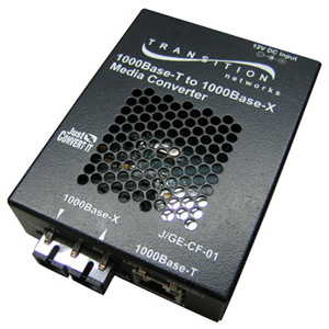 J/GE-CF-01(LX6)-LA Transition Just Convert-it Stand-alone Media Converter Fiber Media Converter Gigabit Ethernet 1000base-lx, 1000base-t Sc Single Mode / Rj-45 Up To 40.4 Miles 1550 Nm