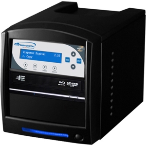 SHARKNET-7T-BDLS-BK Vinpower Digital SharkNet LightScribe Blu-ray/DVD/CD Tower Duplicator