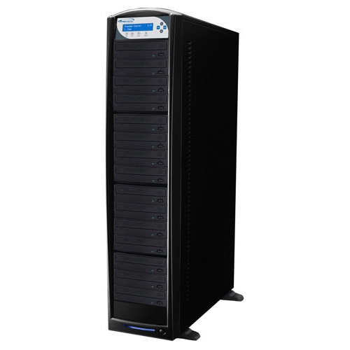 BD-PIO-15-BK Vinpower Digital SharkBlu SATA Blu-ray/DVD/CD Tower Duplicator Pioneer 12x