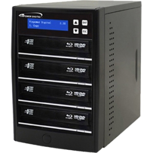 ECON-S4T-BD-BK Vinpower Digital Econ Series SATA Blu-Ray/DVD/CD Tower Duplicator