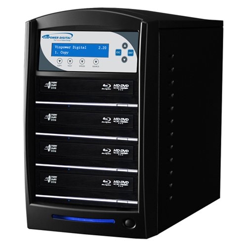 SHARKNET-4T-BD-BK Vinpower Digital SharkNet Blu-ray / DVD / CD Network Duplicator
