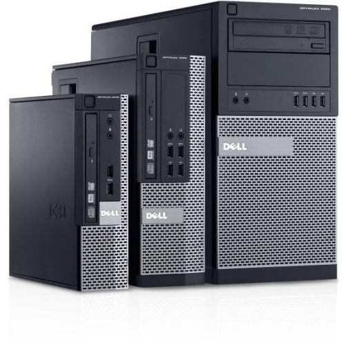 THK90 Dell OptiPlex 9020 Desktop Computer Intel Core i7 (4th Gen) i7-4790 3.60 GHz 8GB DDR3 SDRAM 500GB HDD Windows 7 Professional upgradable to Windows 10 Pro Small Form Factor AMD Radeon R7 250 Graphics Wireless LAN 10 x Total USB Port(s) (Refurbished)
