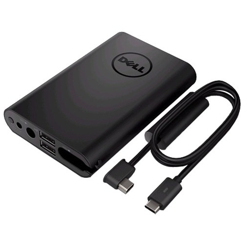 451-BBVQ Dell-IMSourcing Power Companion (12,000 mAh) USB-C PW7015MC For Notebook, USB Device, Mobile Device, Smartphone, Tablet PC 12000 mAh 5 V DC Output 2 x Black