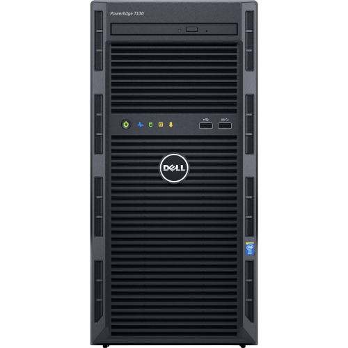 463-7712 Dell PowerEdge T130 Mini-tower Server 1 x Intel Xeon E3-1220 v5 Quad-core (4 Core) 3 GHz 8GB Installed DDR4 SDRAM 1TB (1 x 1 TB) Serial ATA/600 HDD 12Gb/s SAS, Serial ATA/600 Controller 0, 1, 5, 10, 50 RAID Levels 290 W 1 Processor Support 64GB RAM Support Gigabit Ethernet DVD-Reader (Refurbished)