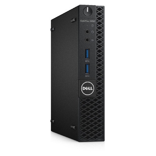 CG0KC Dell OptiPlex 3000 3050 Desktop Computer Intel Core i5 (7th Gen) i5-7500T 2.70 GHz 4GB DDR4 SDRAM 500GB HDD Windows 10 Pro 64-bit (English/French/Spanish) Micro PC English Keyboard HDMI 6 x Total USB Port(s) (Refurbished)