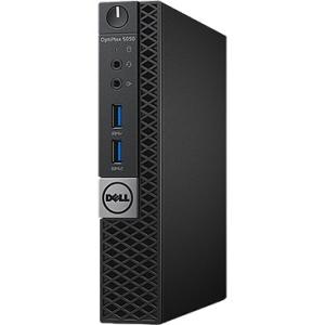 FF4V9 Dell OptiPlex 5000 5050 Desktop Computer Intel Core i5 (7th Gen) i5-7500T 2.70 GHz 8GB DDR4 SDRAM 500GB HDD Windows 10 Pro 64-bit (English/French/Spanish) Micro PC Intel HD Graphics 630 Graphics Wireless LAN Bluetooth HDMI 6 x Total USB Port(s) (Refurbished)