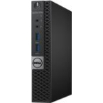 13TJF Dell OptiPlex 5050 Desktop Computer Intel Core i5 (7th Gen) i5-7500T 2.70 GHz 4GB DDR4 SDRAM 500GB HDD Windows 10 Pro 64-bit (English/French/Spanish) Micro PC HDMI 6 x Total USB Port(s)