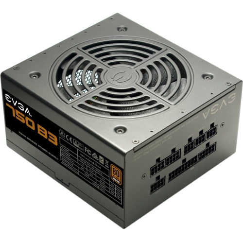 220-B3-0750-V1 EVGA 750 B3 750-Watts 120-2300V AC ATX12V/EPS12V 85% Efficiency Power Supply