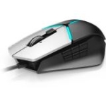 275-BBCR Dell Alienware Elite Gaming Mouse: AW958 Optical Black, Gray 12000 dpi Scroll Wheel 13 Button(s)