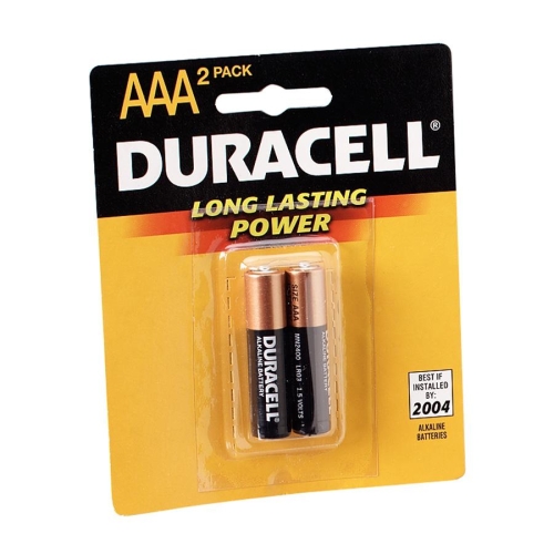MN2400B2Z Duracell Multipurpose Battery AAA Alkaline 1.5 V DC (Refurbished)
