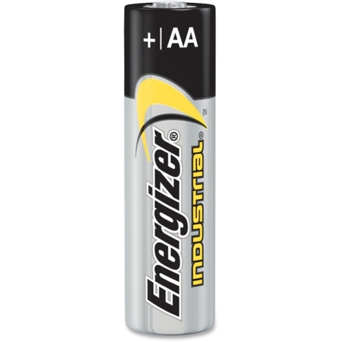 EN91 Energizer Industrial Alkaline AA Batteries 2779 mAh AA Alkaline 1.5 V DC 24 / Box (Refurbished)