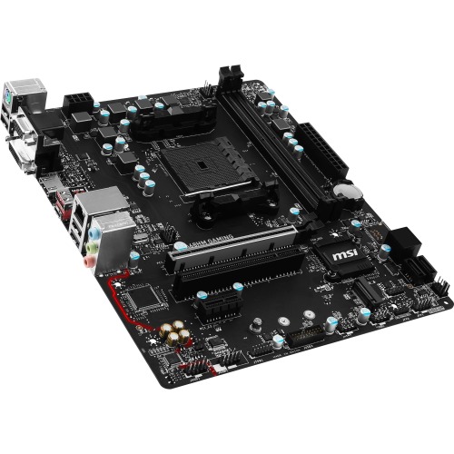 A68HM GAMING MSI Socket FM2+ AMD A68H Chipset AMD A-Series/ AMD Athlon Processors Support DDR3 2x DIMM 4x SATA 6.0Gb/s Miro-ATX Motherboard (Refurbished)