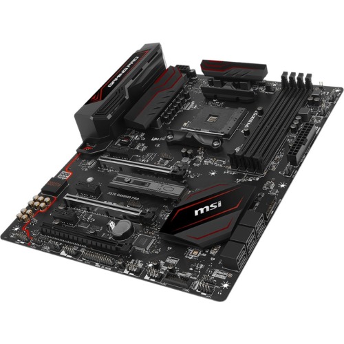 X370 GAMING PRO MSI Socket AM4 AMD X370 Chipset AMD Ryzen/ 7th Generation A-Series/ Athlon Processors Support DDR4 4x DIMM 6x SATA 6.0Gb/s ATX Motherboard (Refurbished)