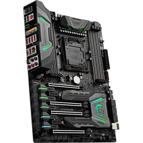 X299 GAMING M7 ACK MSI Socket LGA 2066 Intel X299 Chipset Core X-Series Processors Support DDR4 8x DIMM 8x SATA 6.0Gb/s ATX Motherboard (Refurbished)