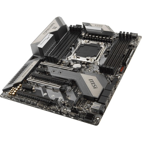X299 TOMAHAWK AC MSI Socket LGA 2066 Intel X299 Chipset Core X-Series Processors Support DDR4 8x DIMM 8x SATA 6.0Gb/s ATX Motherboard (Refurbished)