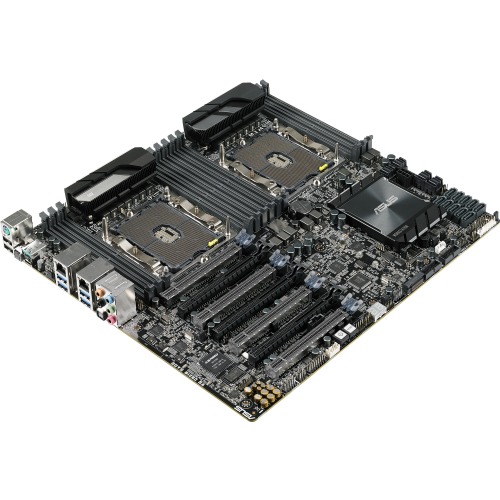 WS C621E SAGE ASUS Socket LGA 3647 Intel C621 Chipset Intel Xeon Scalable Processors Support DDR4 12x DIMM 10x SATA 6.0Gb/s EEB Server Motherboard (Refurbished)