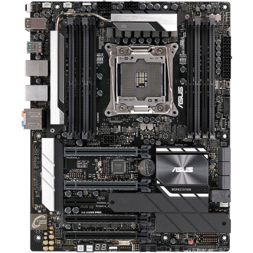 WS X299 PRO/SE ASUS Socket LGA 2066 Intel X299 Chipset Core X-Series Processors Support DDR4 8x DIMM 6x SATA 6.0Gb/s ATX Motherboard (Refurbished)