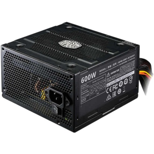 MPW-6001-ACAAN1-US Cooler Master Elite V3 600-Watts 120-230V AC ATX12V/EPS12V 75% Efficiency Power Supply