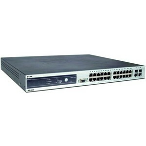 DES-3828P-TAA-KIT D-Link Stackable Layer 3 Switch - 2 x SFP (mini-GBIC) - 24 x 10/100Base-TX, 4 x  (Refurbished)