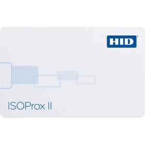 1386NGGSN HID ISOProx II Card Printable Proximity Card 3.37 Width x 2.13 Length White Polyvinyl Chloride (PVC) 