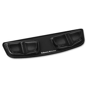 9184801 Fellowes Laptop Palm Support with Microban Protection Antimicrobial 11.6" x 3.4" x 0.6" Black