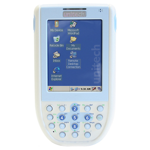 PA600-7760LADG Unitech 2d Imager Windows Mobile 6.1 Anti-microbial Housing For Healthcare White Wif