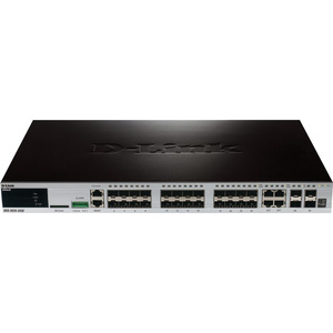 DGS-3620-28SC/SI-KIT D-Link BOGO KIT QTY 2 DGS-3620-28SC/SI With Free Stacking Cable - Manageable - Gigabit Ethernet - 10/100/1000Base-T - 3 Layer Supported - 4 SFP Slots - Power Supply - Twisted Pair - Desktop -  (Refurbished)