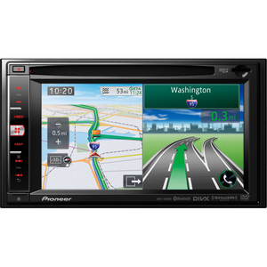 AVIC-X850BT Pioneer 6.1-inch Double-Din In-Dash DVD Navigation A/V Receiver with Bluetooth (Refurbished)