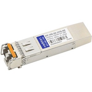 SFP-10G-DZ-1570-AO AddOn 10Gbps 10GBase-CWDM Single-mode Fiber 80km 1570nm LC Connector SFP+ Transceiver Module for Arista Networks Compatible