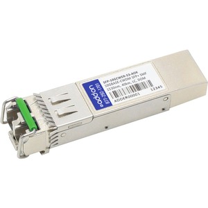 SFP-10GCWER-53-AOK AddOn 10Gbps 10GBase-ER CWDM Single-mode Fiber 40km 1530nm Duplex LC Connector SFP+ Transceiver Module for MRV Compatible