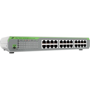 AT-FS710/24-10 Allied Telesis AT-FS710/24 Ethernet Switch - 24 Ports - Fast Ethernet - 10/100Base-TX - 2 Layer Supported - Power Supply - 5.30 W Power Consumption - Twisted Pair -  (Refurbished)