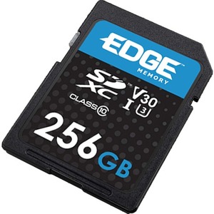 PE256814 Edge Memory 256GB SDXC VSC (V30 U3) Flash Memory Card
