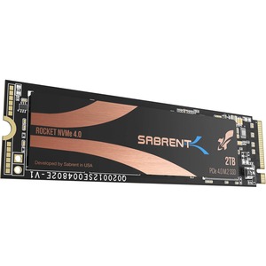 SB-ROCKET-NVME4-2TB Sabrent Rocket 2TB TLC PCI Express 4.0 x4 NVMe M.2 2280 Internal Solid State Drive (SSD)
