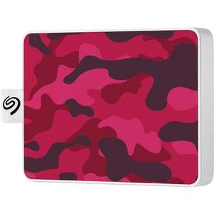 STJE500405 Seagate One Touch 500GB Portable USB 3.0 External Solid State Drive (SSD) (Camo Red)