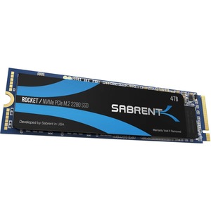 SB-ROCKET-4TB Sabrent Rocket 4TB PCI Express 3.0 x4 NVMe M.2 2280 Internal Solid State Drive (SSD)