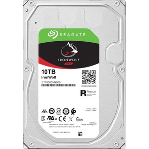 ST10000VN000 Seagate IronWolf 10TB 7200RPM SATA 6Gbps 256MB Cache 3.5-inch Internal Hard Drive