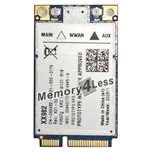 P296C Dell Wireless 5530 HSDPA Hong Kong Mobile Broadband Mini-Card with SIM for Smartone