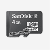 SanDisk 4GB microSDHC Memory C