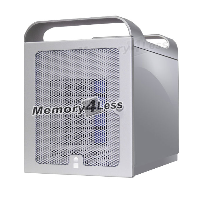 iT4ESA08T iStoragePro 4-Bays eSATA Port Mulitplier Tower Storage JBOD 8TB (Refurbished)
