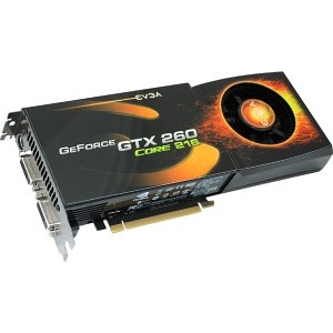 017-P3-1167-AR EVGA GeForce GTX 260 SSC 1GB PCI Express 2.0 x16 Dual Link DVI-I/ HDTV Video Graphics Card