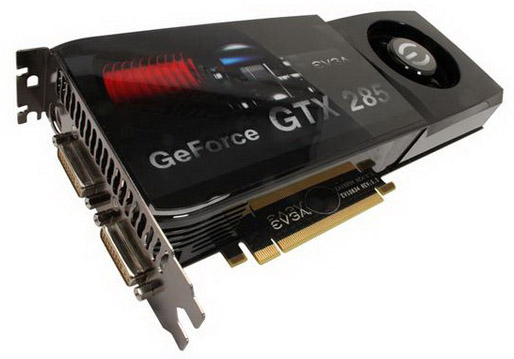 01G-P3-1181-AR EVGA Nvidia GeForce GTX 285 SuperClocked Edition 1GB GDDR3 512-Bit SLI Supported PCI-Express 2.0 x16 Video Graphics Card
