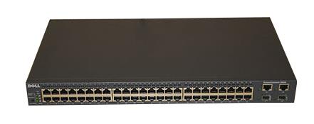 01T144 Dell PowerConnect 3048 48-Ports x 10/100 + 2x SFP + 2x 10/100/1000 Managed Switch (Refurbished)