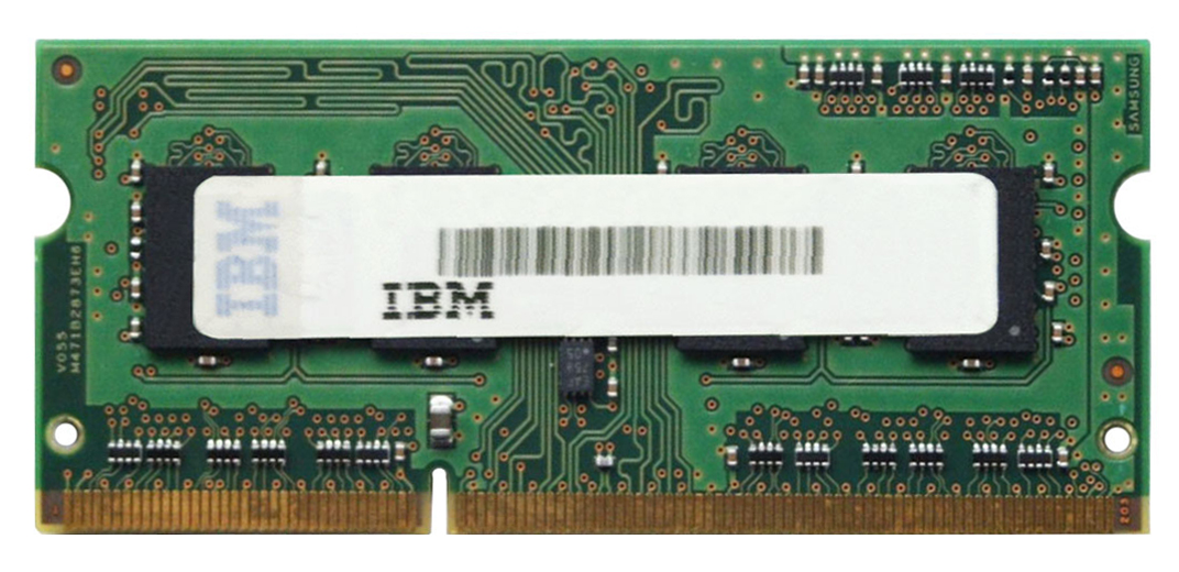 0A65723 IBM 4GB PC3-12800 DDR3-1600MHz non-ECC Unbuffered CL11 204-Pin SoDimm Dual Rank Memory Module