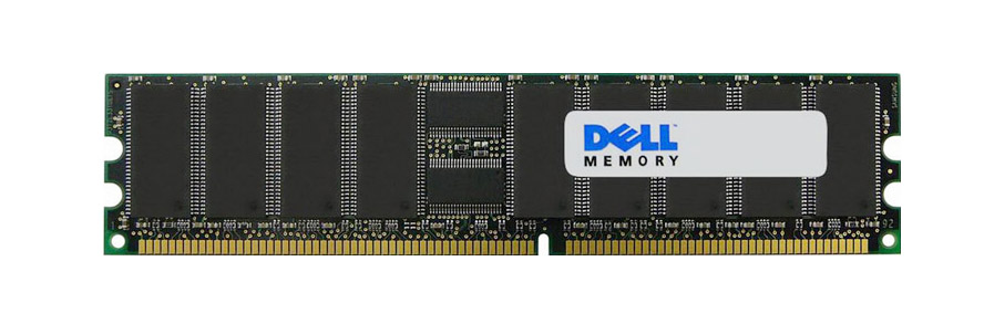 0C3820 Dell 256MB PC2700 DDR-333MHz ECC Unbuffered CL2.5 184-Pin DIMM Single Rank Memory Module