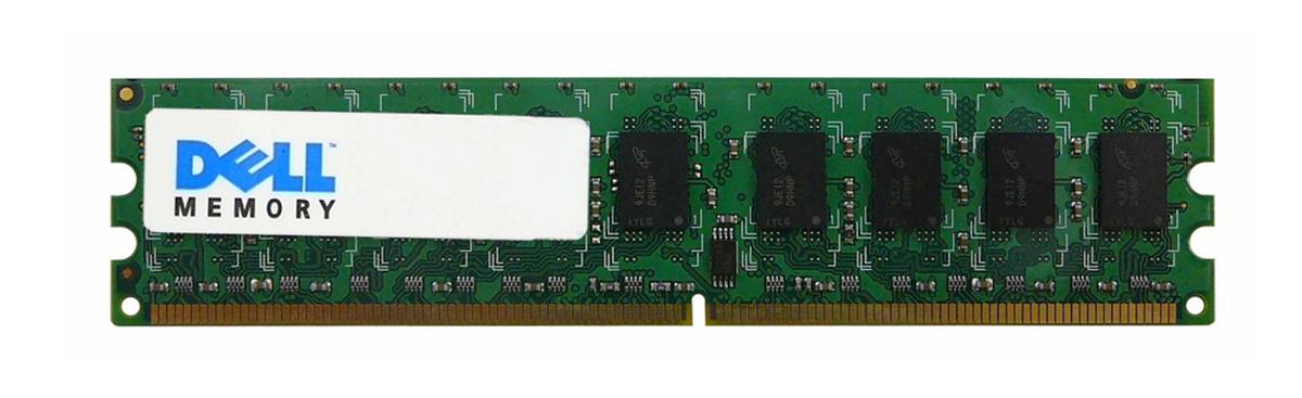0D6502 Dell 1GB PC2-5300 DDR2-667MHz ECC Unbuffered CL5 240-Pin DIMM Memory Module