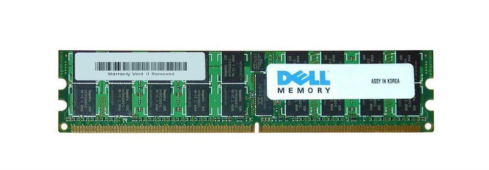 0GT744 Dell 8GB PC2-5300 DDR2-667MHz ECC Registered CL5 240-Pin DIMM Quad Rank Memory Module0GT744