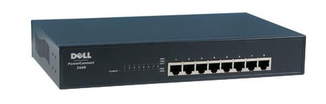 0J3667 Dell PowerConnect 2608 8-Ports 10/100/1000 Ethernet Network Switch (Refurbished)