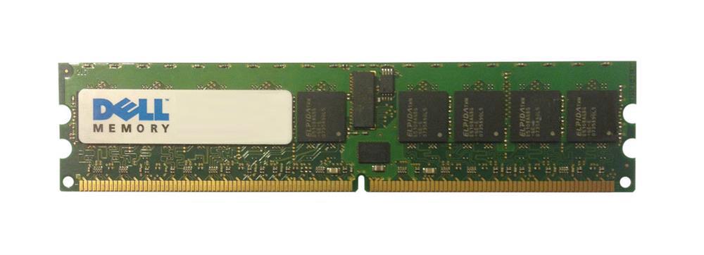 0KY249 Dell 2GB PC2-6400 DDR2-800MHz ECC Registered CL5 240-Pin DIMM Dual Rank Memory Module