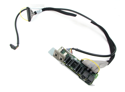 0M884G Dell I/O Control Panel W/ Mounting Bracket for Precision T3500, T5500